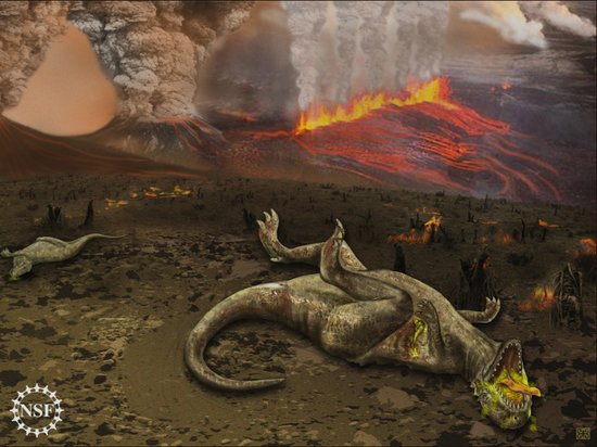 最新证据显示恐龙灭绝是由印度火山喷发所致