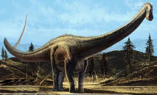 世界上最大的恐龙，易碎双腔龙(长80米/重220吨)