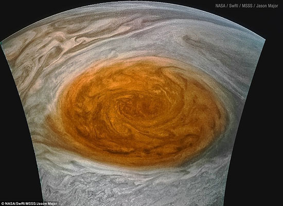 科学家观测到罕见木星大红斑爆发现象