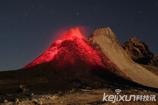 坦桑尼亚伦盖伊火山