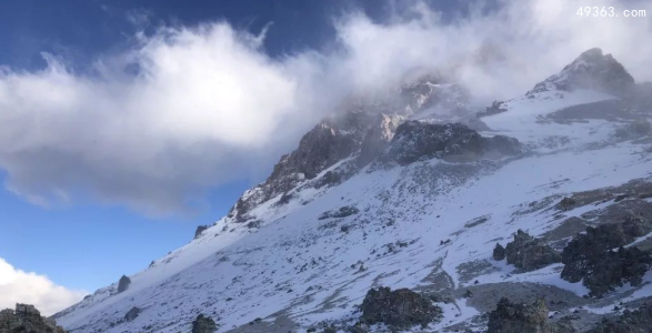 世界最高的死火山